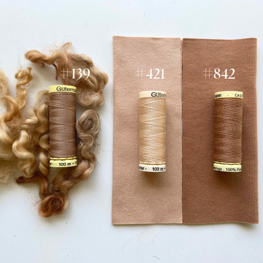 Gutterman Polyester Thread for Doll Making 100m