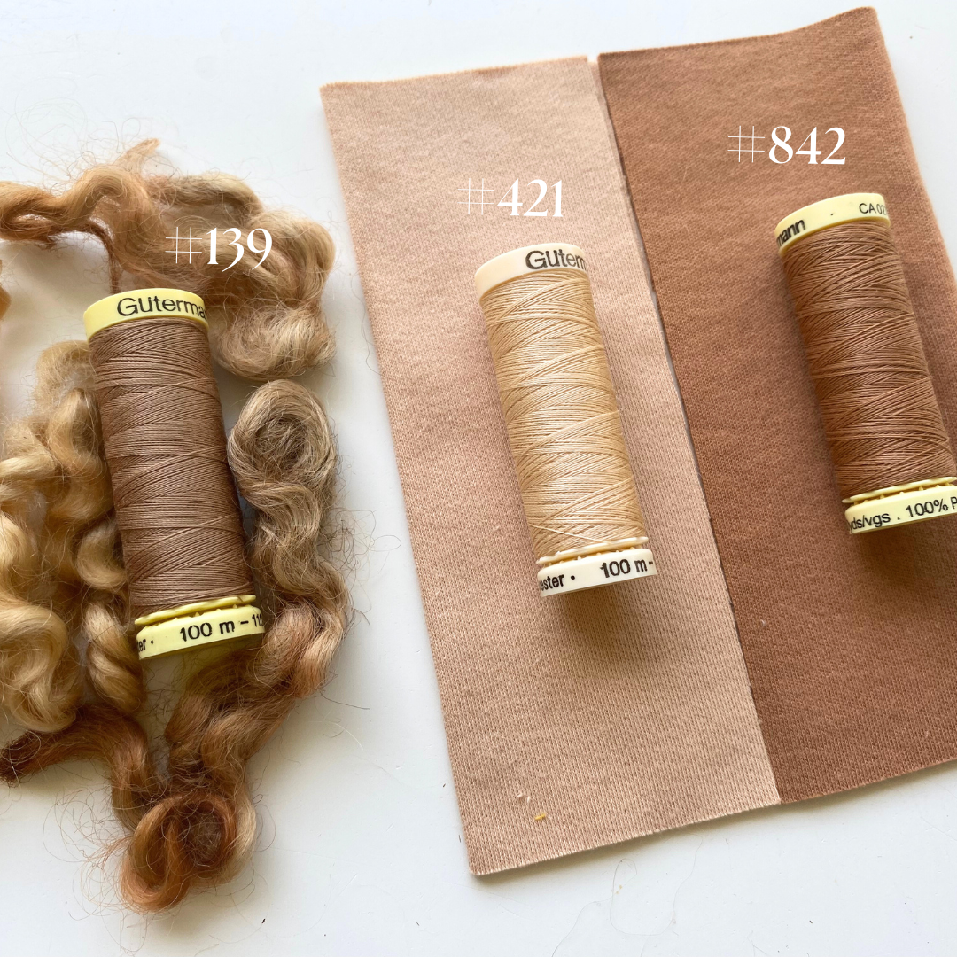 Gutterman Polyester Thread for Doll Making 100m