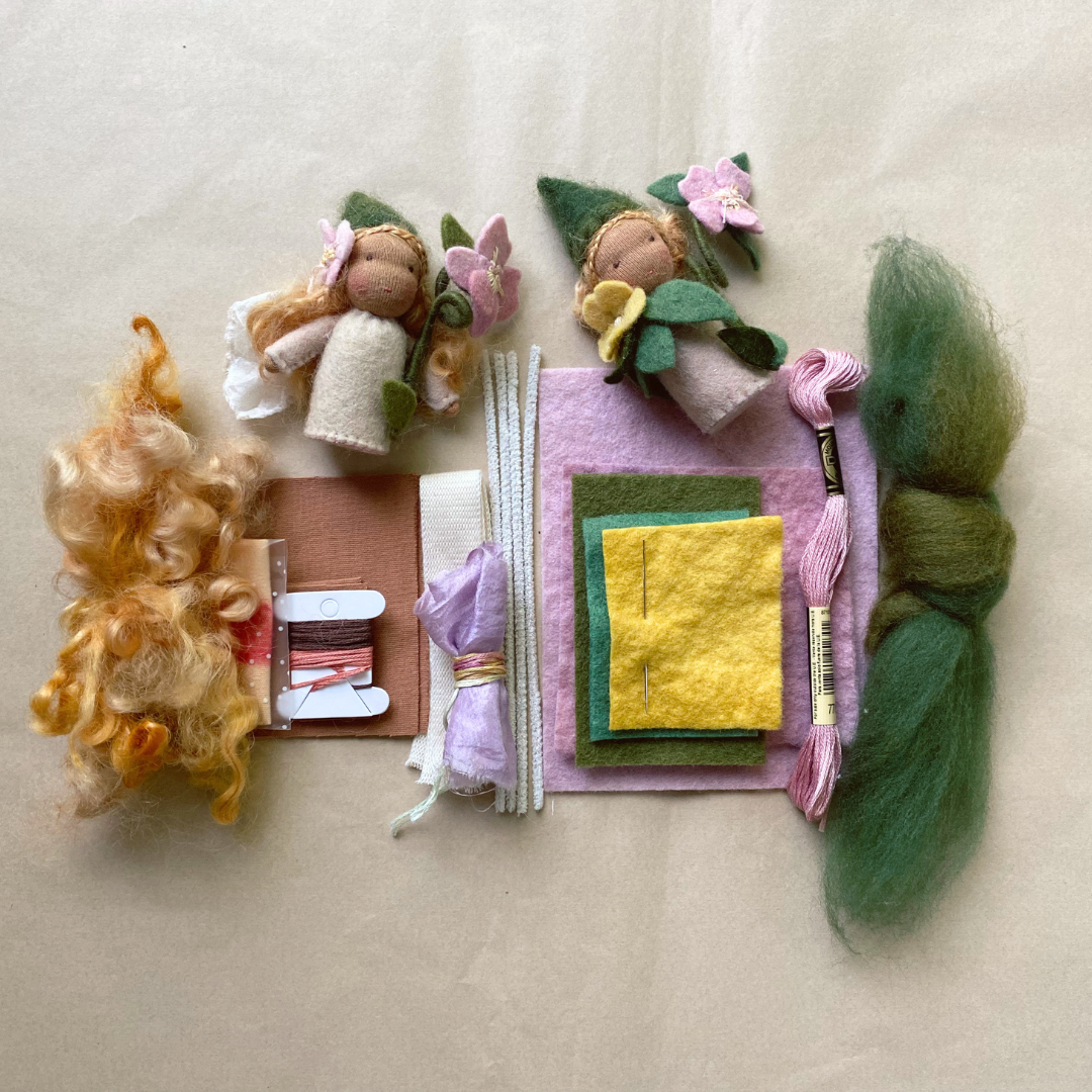 Violet the Springtime Faerie (Material Kit)